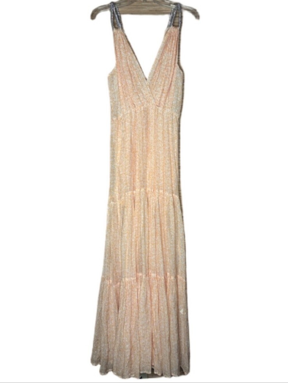 Sabina Musayev Lorelai Maxi Dress with V-Neck Size Small - Picture 5 of 13